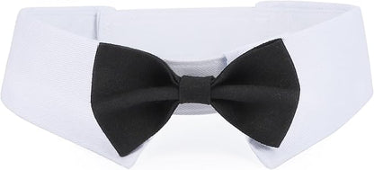 Segarty Dog Bow Tie for Neck Girths 16.5-21.2 in, Adjustable Bowtie Collar for by Segarty