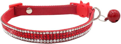 THAIN Basic Adjustable Cat Collar Bling Diamond Breakaway by THAIN