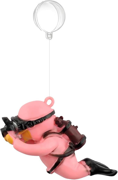 onesimcr Floating Fish Tank Decorations, Aquarium Decorations, Lovely Diver by onesimcr