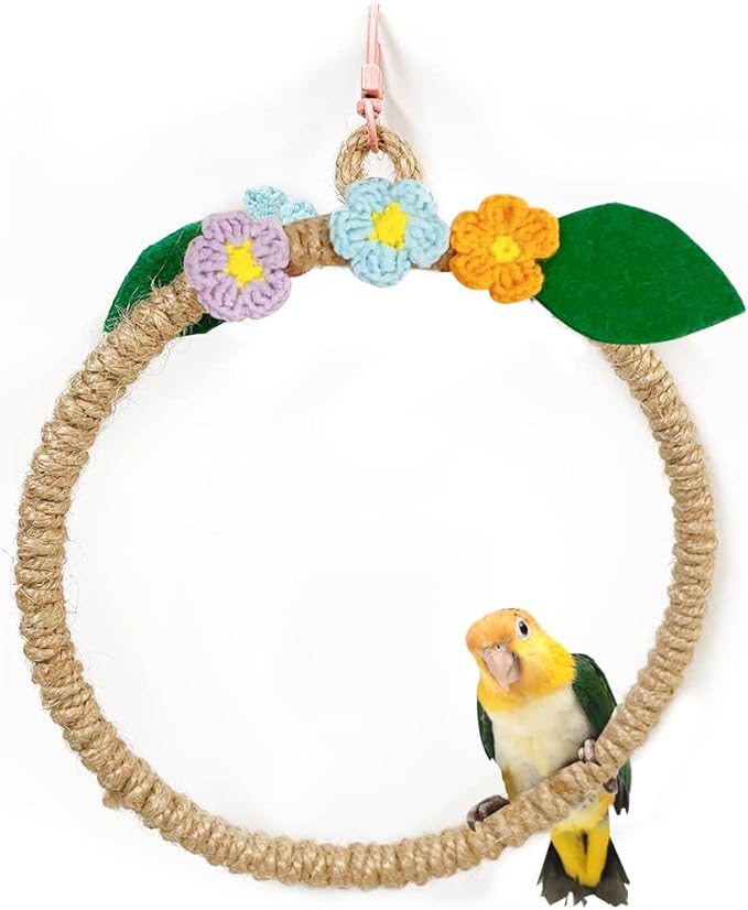 La La Pet® Bird Rope Swing by La+La+Pet