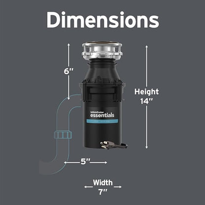 InSinkErator Essentials ES50 Kitchen Garbage Disposal - Image 3