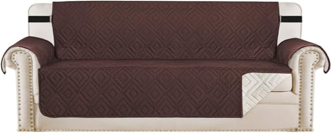H.VERSAILTEX Reversible Sofa Slipcover Furniture Protector Water Resistant 2" by HVERSAILTEX