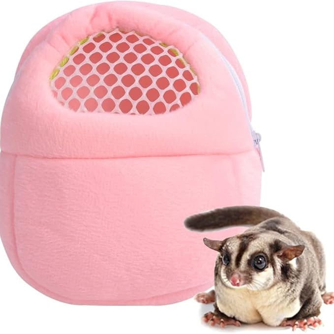 Pet Carrier Backpack for Small Animals, Travel Handbag for Cat, Guinea Pig - Image 5