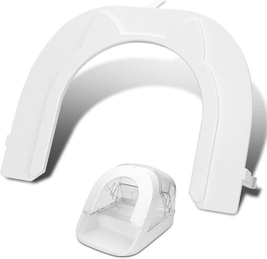 Front Cover for Automatic Micro Chip Pet Feeder, Prevent Pets Competing for by YOIHABV