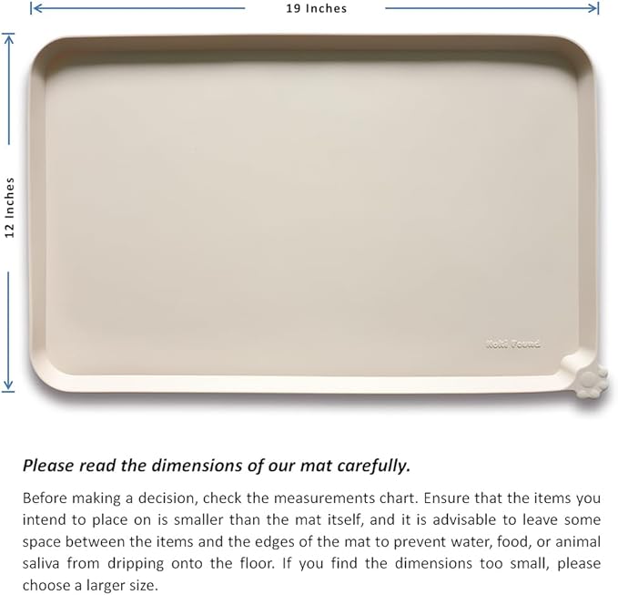 Hoki Found Silicone Pet Food Mat Tray - Image 5