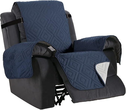 H.VERSAILTEX Reversible Quilted Recliner Covers Water Resistant Furniture by HVERSAILTEX