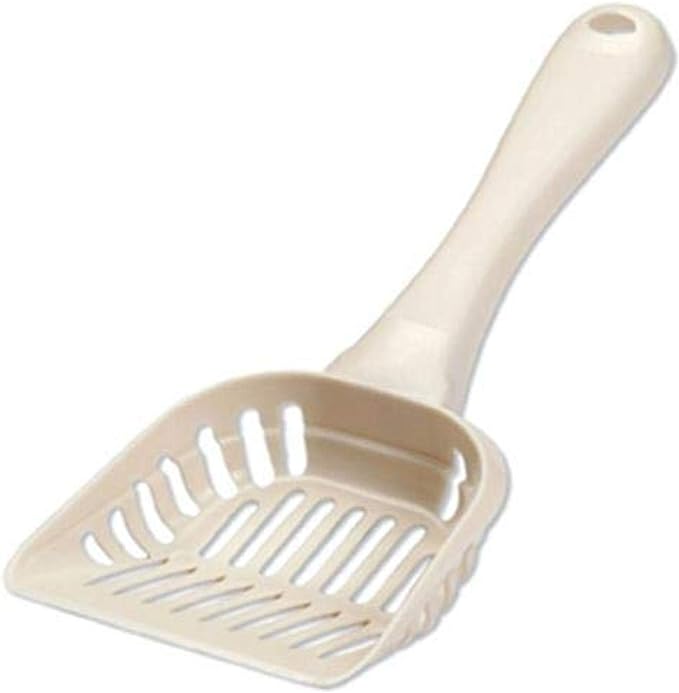 Petmate Litter Scoop for Cats, Large Size, Bleached Linen by Petmate