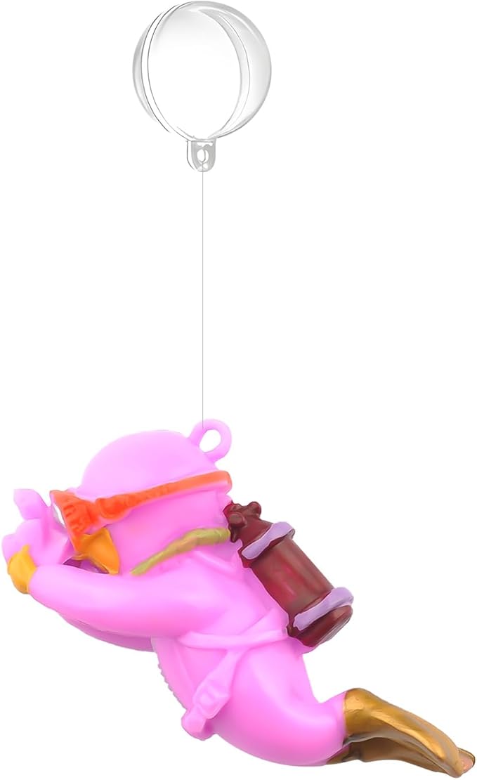onesimcr Floating Fish Tank Decorations, Aquarium Decorations, Lovely Diver by onesimcr