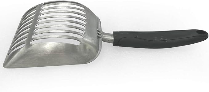 Cat Litter Scoop, Kitty Metal Scooper, Aluminum Alloy Sifter, Kitten Pooper - Image 4