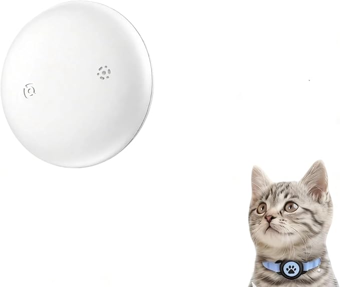 GPS Tracker for Cats, Mini GPS Cat Tracker, Smart Pet Activity Tracker by Vebiso