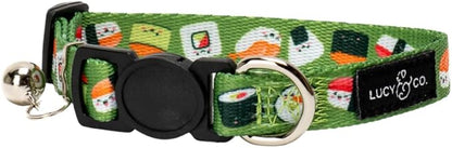 Lucy & Co. How I Roll Breakaway Cat Collar by LucyCo