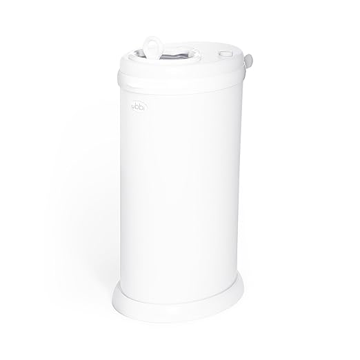 Ubbi Steel Diaper Pail, Odor Locking, No Special Bag Required, Award-Winning by Ubbi