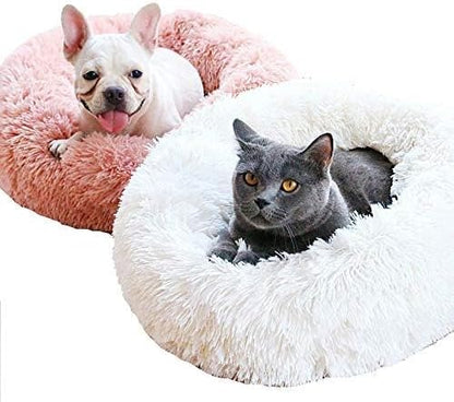 BODISEINT Modern Soft Plush Round Pet Bed - Image 5