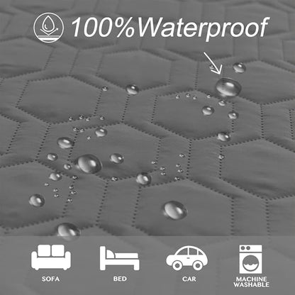 Waterproof and Anti-Slip Dog Bed Cover and Pet Blanket Sofa Pet Bed Mat ，car - Image 2