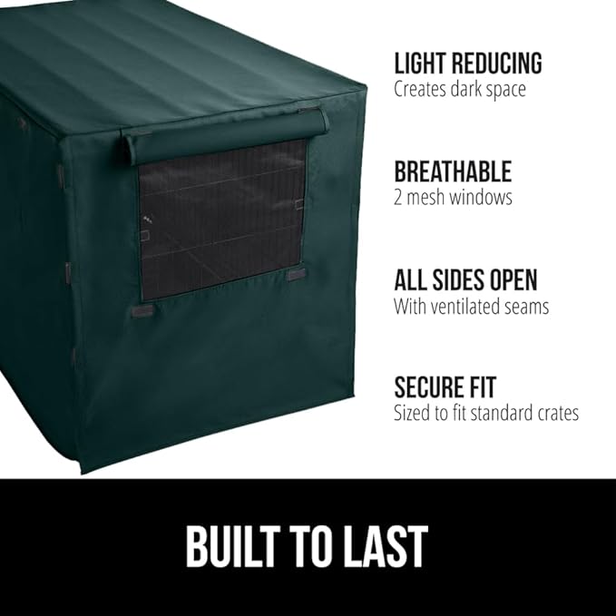 GORILLA GRIP Dog Crate Covers Compatible - Image 2