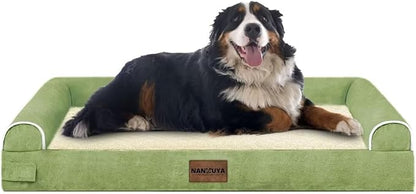 Large Dog Bed Orthopedic Washable: Jumbo Dog Bed Bolster Extra Large Dogs Egg - Image 9
