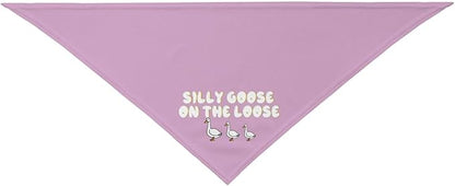Silly Goose on The Loose Triangle Dog Bandana, Summer Bandana Funny Triangle - Image 9