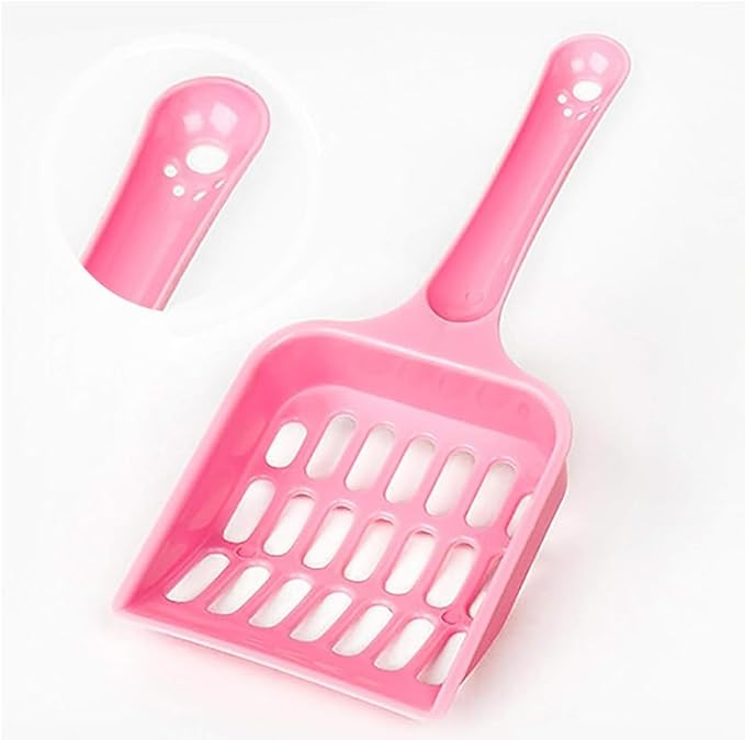 Pink Cat Litter Scoop, Tray by Unknown