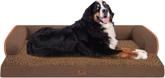 Large Dog Bed Orthopedic Washable by Mekiy