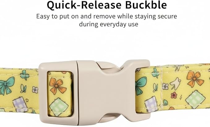Dog Collars for Medium Dogs, Adjustable Medium Collar for Girl Female Dogs - Image 2