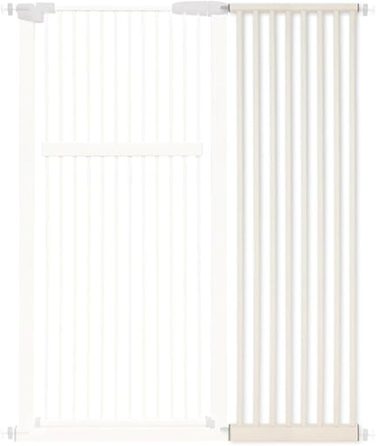 Lumizone Extra Tall Pet Gate 55.12" High Pressure Mounted 16.73" Wide Extension by Lumizone