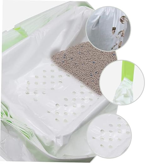 HANABASS 7pcs Cat Litter Filter Bags Pet Waste Disposal Bags Design - Image 8