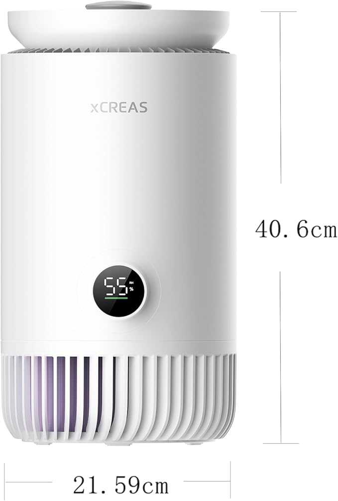 Enhanced Humidifier and Air Purifier in One, 0.8 Gal Top-Fill Tank, 23dB - Image 8