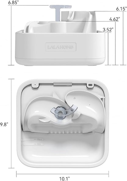 Dog Water Fountain Cat Automatic Water Bowel 3-Stage Design - Image 9