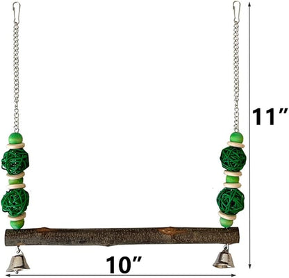 Bird Swing Conure Toys, Parrot Climbing Hammock - Image 3