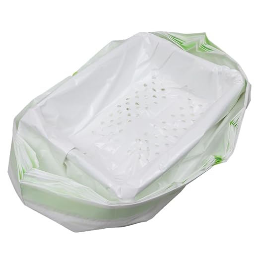 7pcs Cat Litter Filter Pouches and Waste Disposal Bags by DECOMELODY
