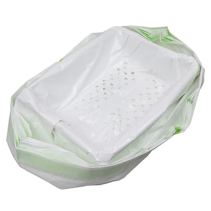 7pcs Cat Litter Filter Pouches and Waste Disposal Bags by DECOMELODY