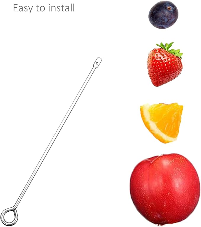 Bird Cage Food Holder Parrot Fruit Vegetable Skewer Bird Cage Feeder Foraging - Image 4