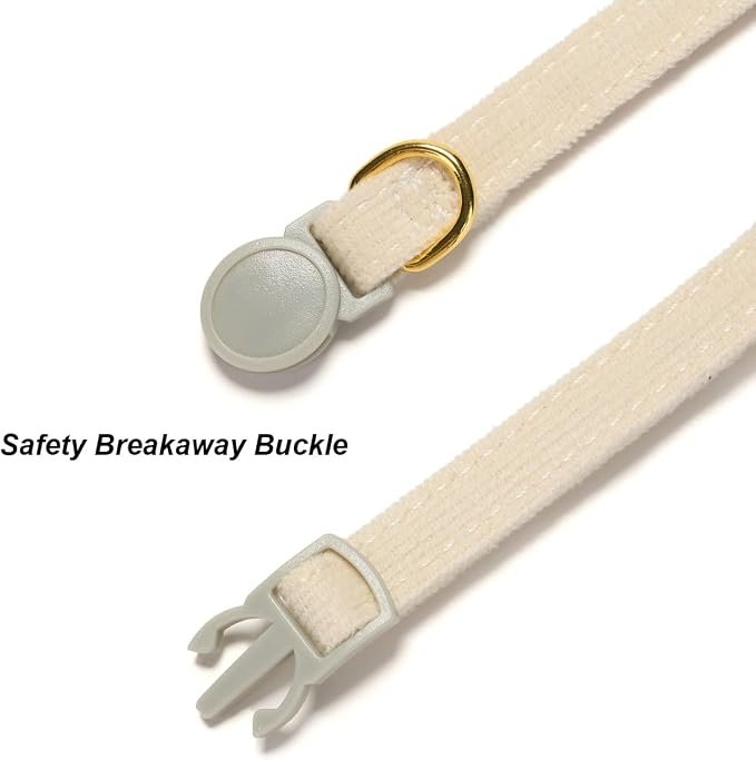 Cotton Breakaway Cat Collar - Image 2