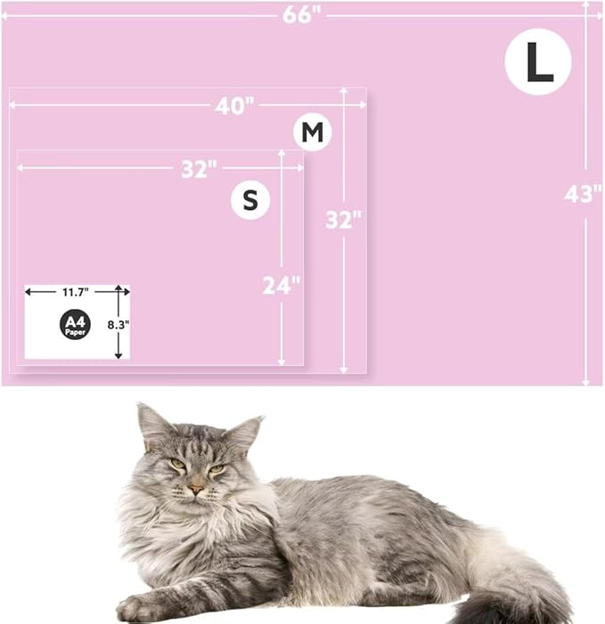 Stuffed Premium Soft Dog Blanket, Flannel Pink Stuff Cute Paw Print, 43 * 66 - Image 6