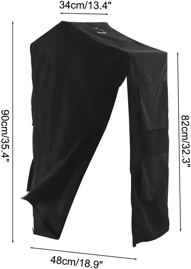 DONGKER Bird Cage Cover, Waterproof Bird Black-Out Cover Breathable - Image 4