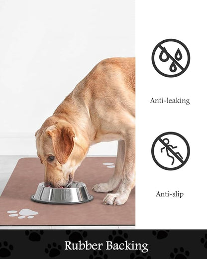 Pet Feeding Mat-Absorbent Dog Mat - Image 5