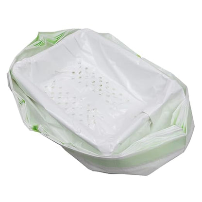 HANABASS 2sets Pet Cat Litter Filter Bag Bags Large Hole Automatic Closing - Image 9