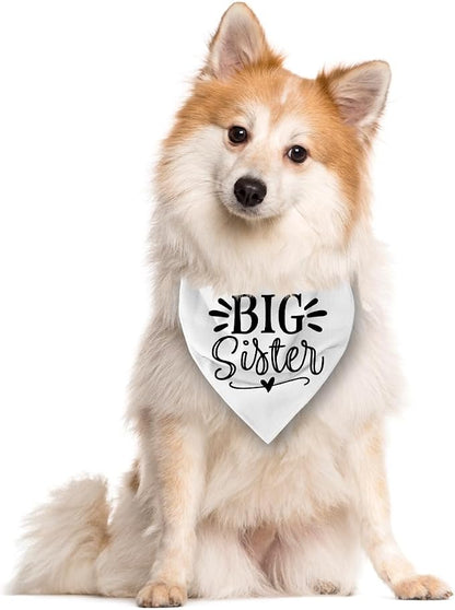 Big Sister Dog Bandana, Pet Bandana - Image 2