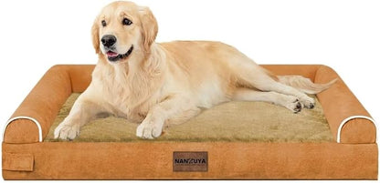 Large Dog Bed Orthopedic Washable: Beds Bolster XL Bed Medium Large Dogs Egg - Image 9