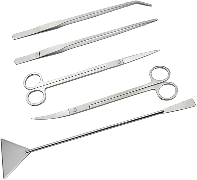 LILYS PET Stainless Steel Aquarium Tank Aquatic Plant Tools Sets by LILYS+PET