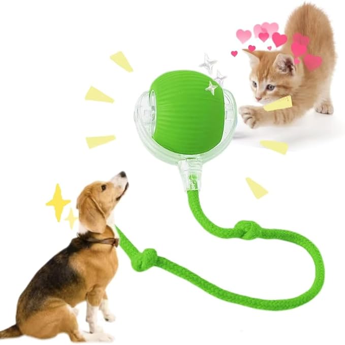Interactive Cat Toy, Electric Dog BallToy, Cat Toys by Unknown