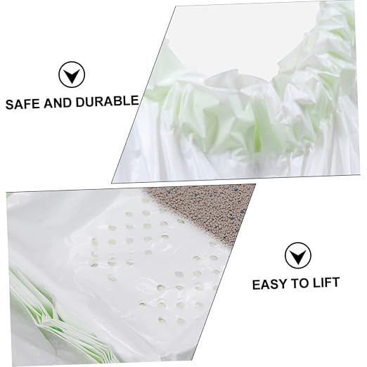HANABASS 7pcs Cat Litter Filter Bags Pet Waste Disposal Bags Design - Image 9
