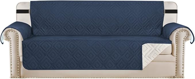 H.VERSAILTEX Reversible Sofa Slipcover Furniture Protector Water Resistant 2" by HVERSAILTEX