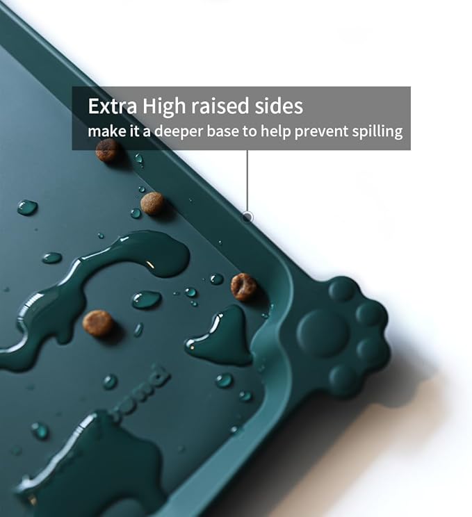 Hoki Found L Silicone Non Slip Pet Food Mats - Image 2