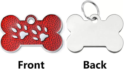 Personalized Dog Cute Paw Pet ID Tag - Image 2