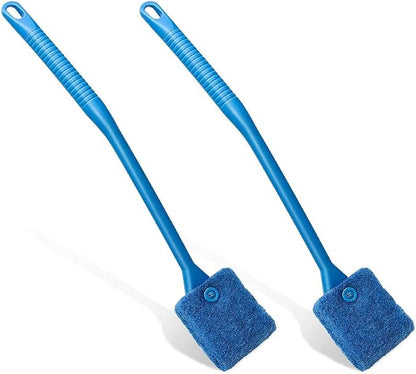 Fish Tank Cleaner with Five Sided Sponge Brush and Long Handle Aquarium by Unknown