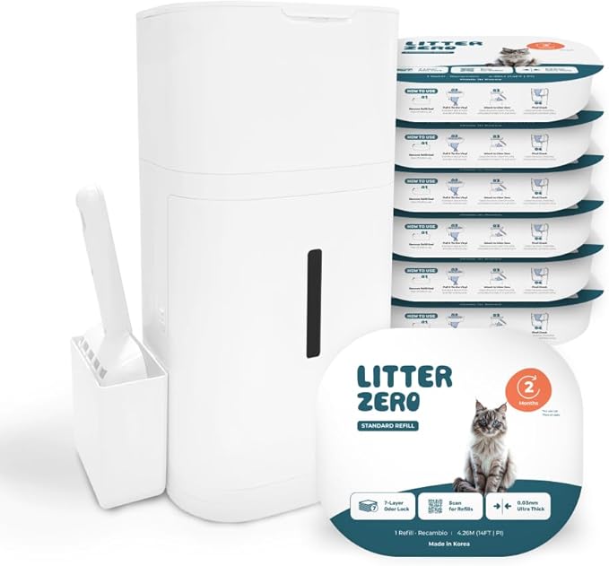 Litter Zero Base Set + 6 Additional Refill Pack by Unknown