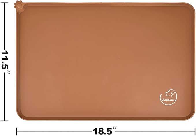 Silicone Waterproof Dog Cat Pet Feeding Mats, Non Slip, Easy Clean Pet Dog Cat - Image 3