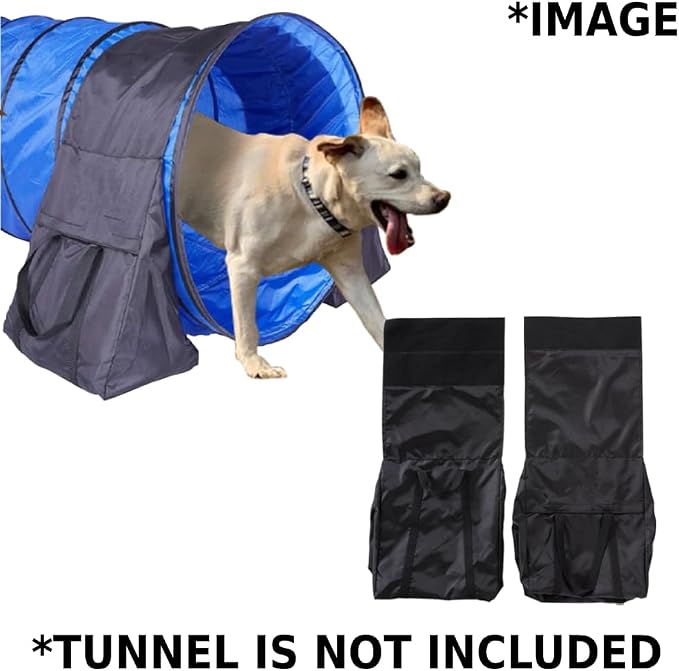 Japard Dog Agility Equipment, Tunnel Sandbags 4 Pack, Holding Bags Only - Image 7