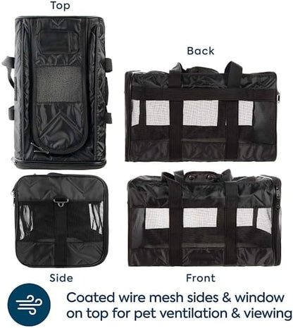 Sherpa Deluxe Airline Approved Soft Sided Dog & Cat Carrier - Image 5